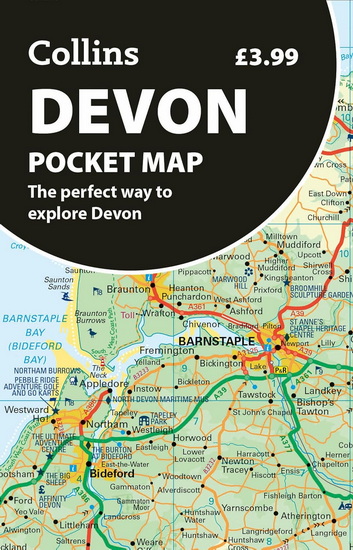 Devon Pocket Map: The perfect way to explore Devon - COLLECTIF