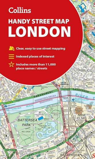 Collins London Handy Street Map - COLLECTIF
