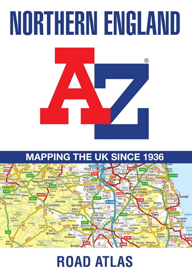 Northern England A-Z Road Atlas - COLLECTIF