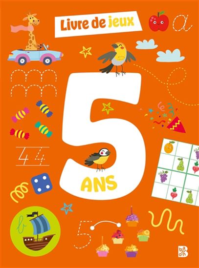Livre de jeux 5 ans - COLLECTIF