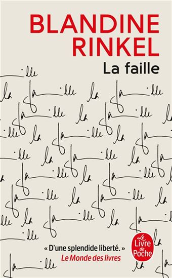 La Faille - BLANDINE RINKEL