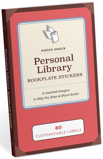 Personal Library Bookplate Stickers - COLLECTIF