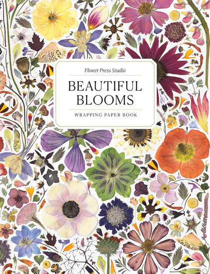 Beautiful Blooms Wrapping Paper Book - RACHEL PARRI - KEITH KRALIK