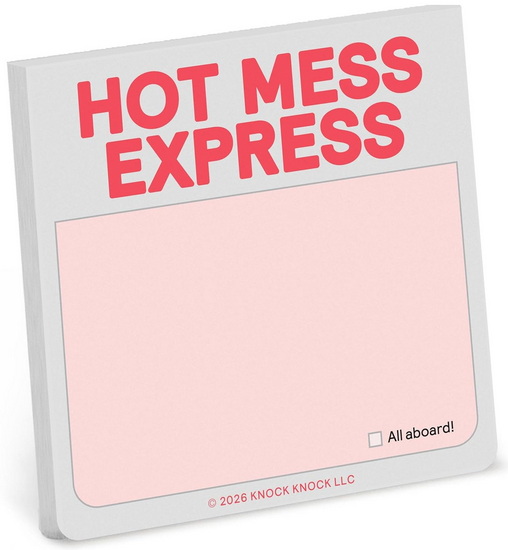 Hot Mess Express Sticky Note - COLLECTIF