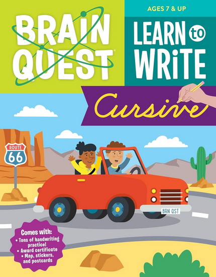 Brain Quest Learn to Write Cursive - COLLECTIF
