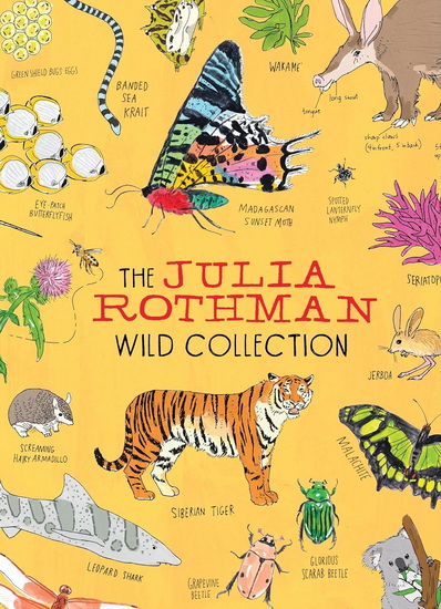 The Julia Rothman Wild Collection: Ocean Anatomy, Wildlife Anatomy, Insect Anatomy - JULIA ROTHMAN