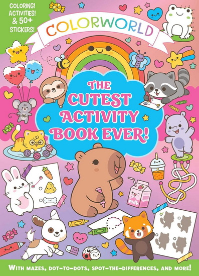ColorWorld: The Cutest Activity Book Ever! - COLLECTIF
