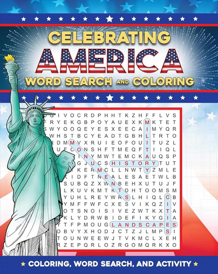 Celebrating America Word Search and Coloring - COLLECTIF
