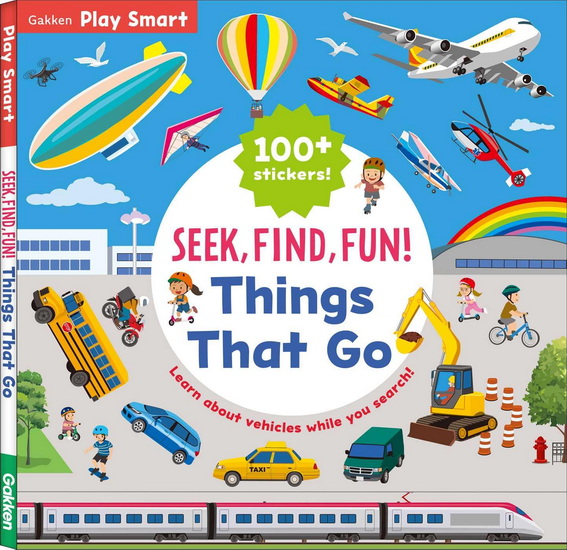 SEEK, FIND, FUN! Things That Go - COLLECTIF