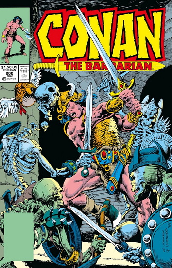 Conan The Barbarian: The Original Comics Omnibus Vol.8 - CHRISTOPHER PRIEST - VAL SEMEIKS