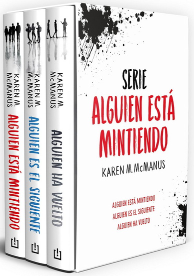 Estuche Alguien está mintiendo (contiene: Alguien está mintiendo / Alguien es el siguiente / Alguien ha vuelto) / Someone is Lying Box Set - KAREN M MCMANUS