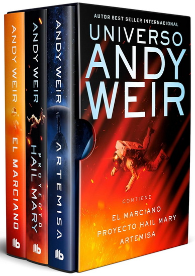 Universo Andy Weir (edición estuche: El marciano / Proyecto Hail Mary / Artemisa) / Andy Weir Universe (Box Set: The Martian / Project Hail Mary / Artemis) - ANDY WEIR