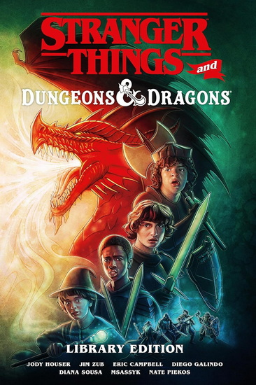 Stranger Things and Dungeons & Dragons Library Edition - COLLECTIF