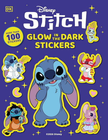 Disney Stitch Glow in the Dark Ultimate Sticker Book - COLLECTIF