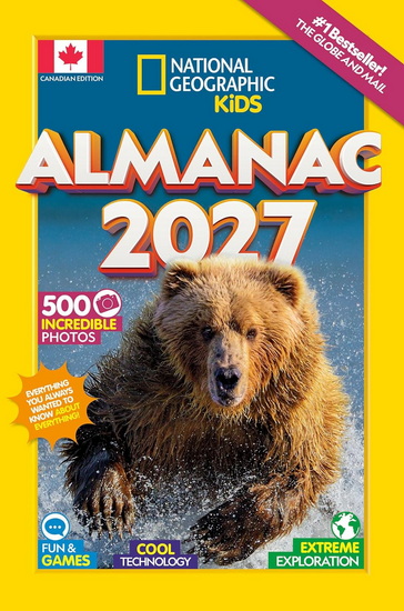 National Geographic Kids Almanac 2027 (Canadian Edition) - COLLECTIF
