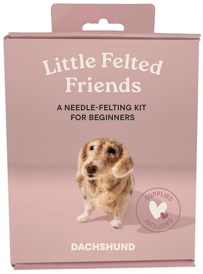 Little Felted Friends: Dachshund: Dog Needle-Felting Beginner Kits with Needles, Wool, Supplies, and Instructions - ALYSON GURNEY