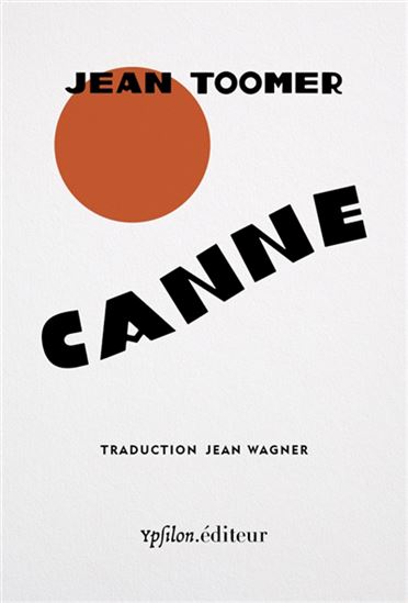 Canne N. éd. - JEAN TOOMER
