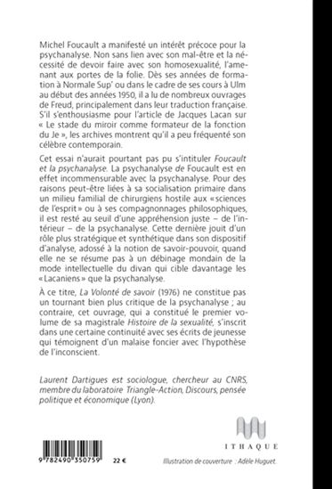 Foucault (tout) contre Freud et Lacan : a-t-il vu quelque chose en psychanalyse ? - LAURENT DARTIGUES