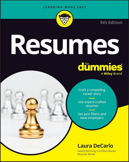 Resumes For Dummies - LAURA DECARLO