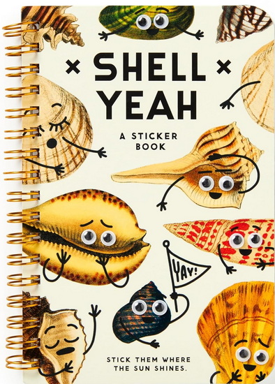 Shell Yeah Sticker Book - BRASS MONKEY