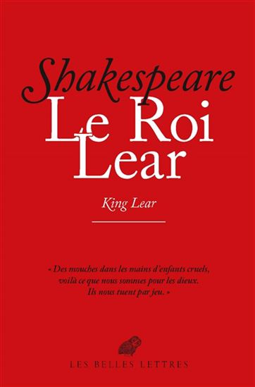 Le Roi Lear Éd. bilingue - WILLIAM SHAKESPEARE