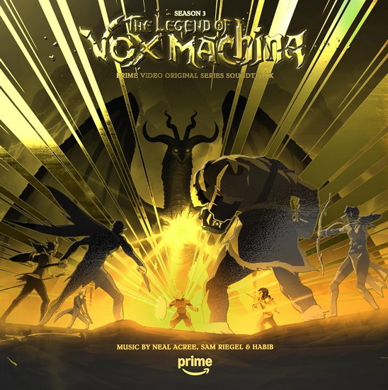 Legend Of Vox Machina - Season 3 (Prime Video Original Series Soundtrack)(2 Vinyles) - BANDE ORIGINALE DU FILM
