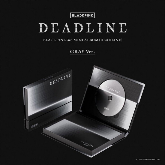 Blackpink 3rd Mini Album [Deadline] Gray Ver. - BLACKPINK