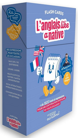 L'Anglais like a native : flash cards Cof. - PAUL MARZAIOLI