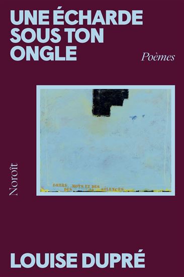 Une écharde sous ton ongle N. éd. - LOUISE DUPRÉ