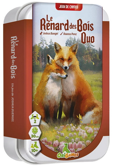 Le renard des bois duo - boite métal