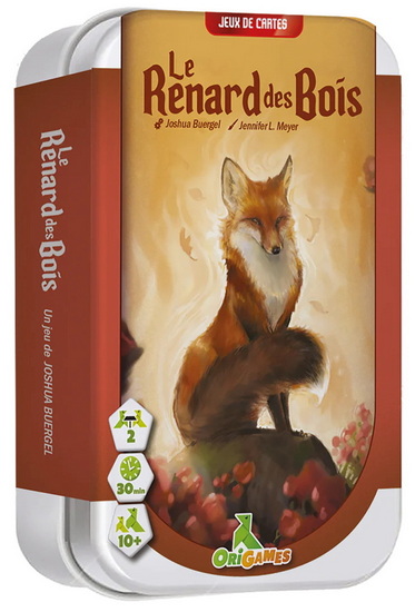 Le renard des bois - boite métal