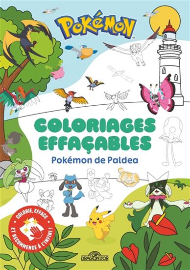 Pokémon : coloriages effaçables - COLLECTIF