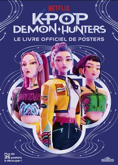 Kpop demon hunters : le livre officiel de posters - COLLECTIF