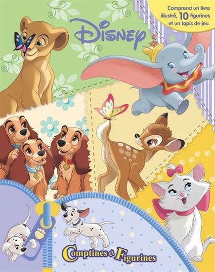 Disney Animaux : comptines et figurines - COLLECTIF