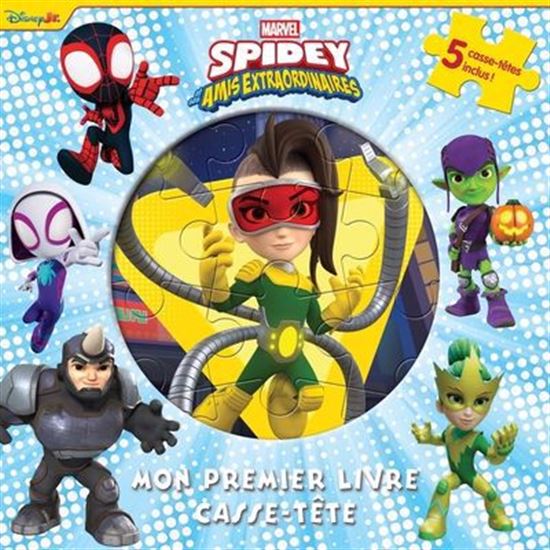 Marvel Spidey et ses amis extraordinaires : mon premier livre casse-tête - COLLECTIF