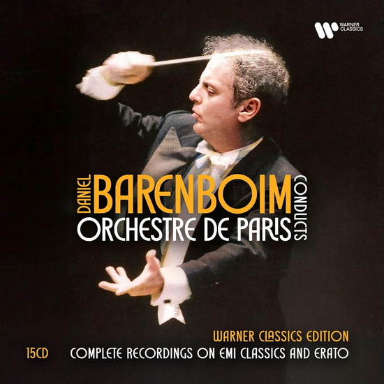 The Warner Classics Edition : EMI Classics & Erato Recordings (15CD) - DANIEL BARENBOIM - ORCHESTRE DE PARIS