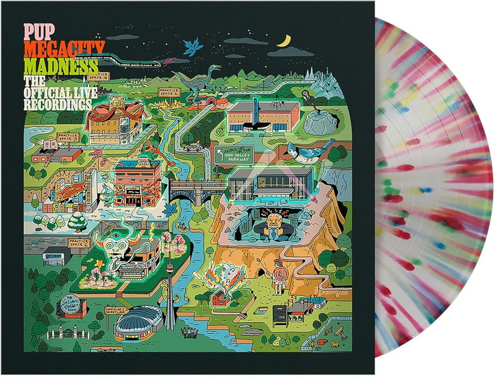 Megacity Madness (The Official Live Recordings)(Vinyle couleur) - PUP