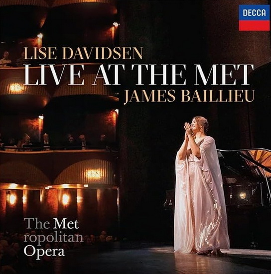 Live at the Met (2 Vinyles) - LISE DAVIDSEN - JAMES BAILLIEU