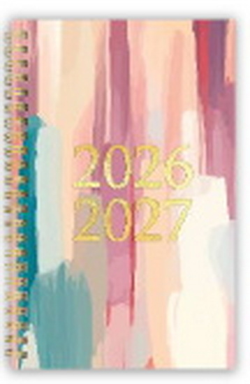 Agenda 26/27 spirale 8x5" Cascades 1s/2p