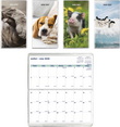 Agenda 26/27 18M 6 1/2 x 3 1/2" Animaux 1m/2p 4AS