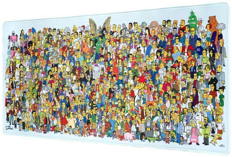 Sous-mains Les Simpsons