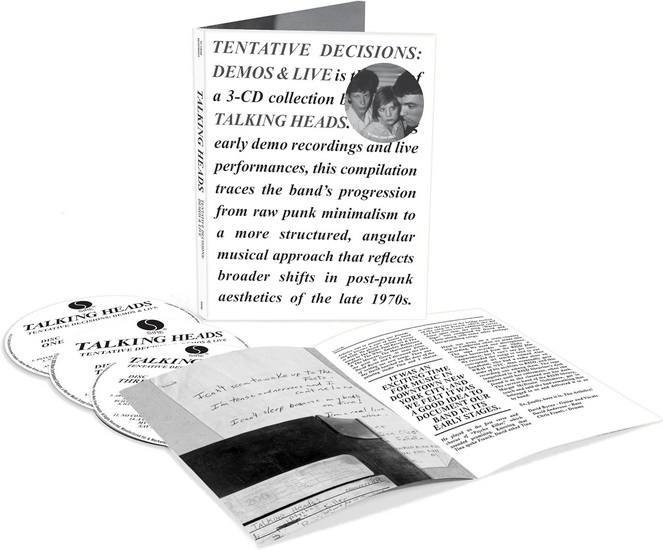Tentative Decisions: Demos & Live (3CD) - TALKING HEADS