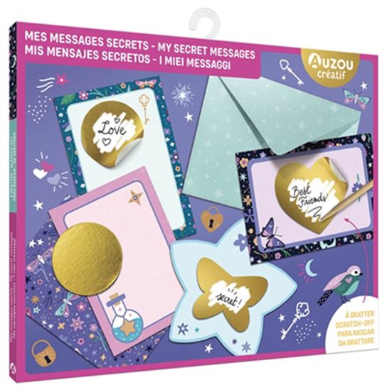 Mes messages secrets : à gratter - CARLY WATTS