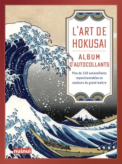 L'Art de Hokusai : Album d'autocollants - HOKUSAI KATSUSHIKA