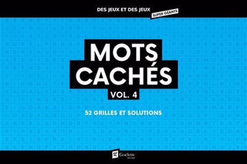 Mots cachés : 52 grilles et solutions #04 - COLLECTIF