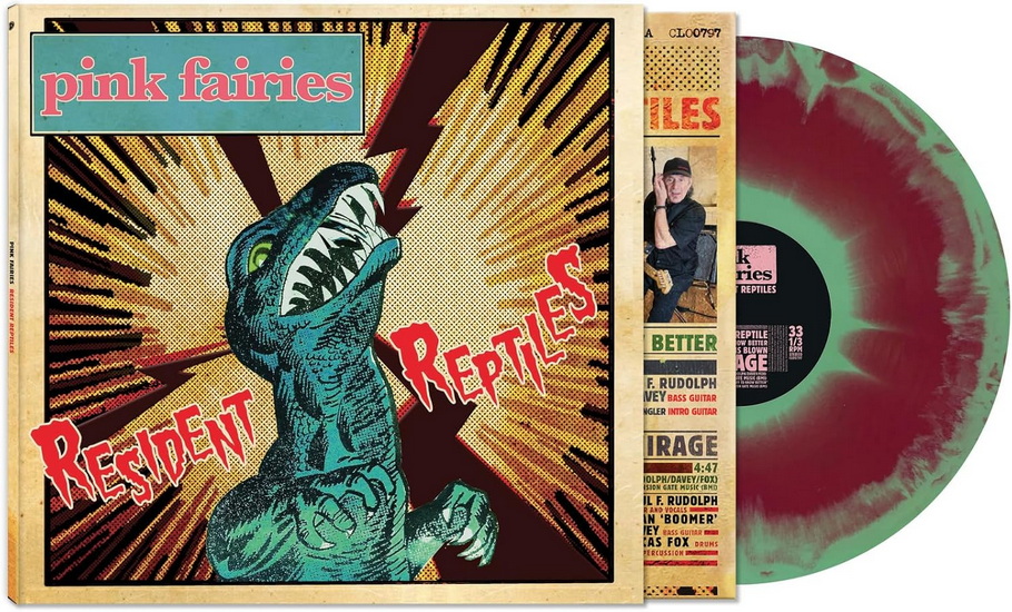 Resident Reptiles (Limited Edition)(Vinyle couleur) - PINK FAIRIES