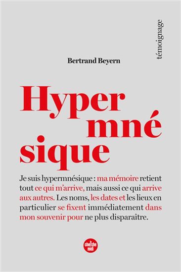 Hypermnésique - BERTRAND BEYERN
