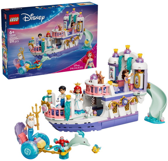 Le bateau du mariage royal d’Ariel