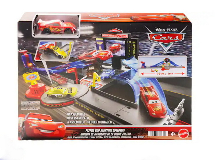 Hot Wheels Circuit de course Piston Cup