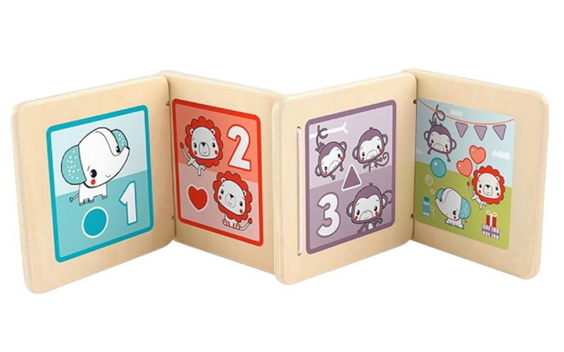 Panneau d'éveil en bois